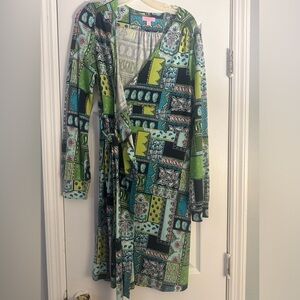 Vintage Lily Pulitzer Wrap Dress
